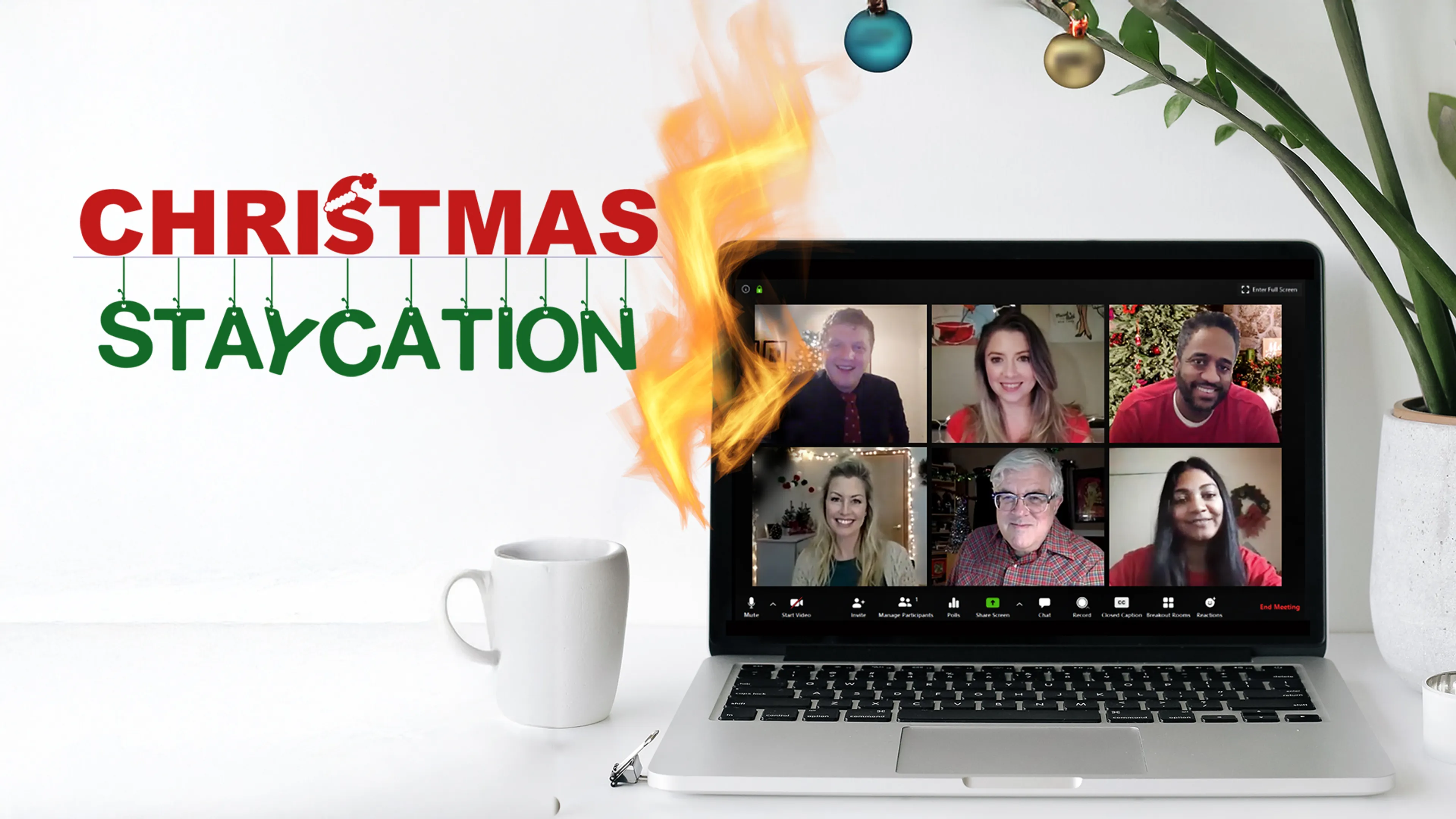Christmas Staycation poster